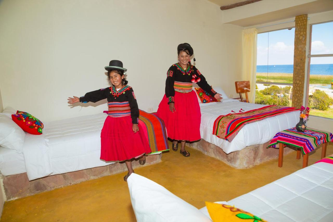 Titicaca Lodge - Luquina Exteriör bild