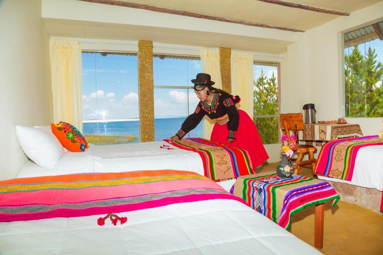Titicaca Lodge - Luquina Exteriör bild