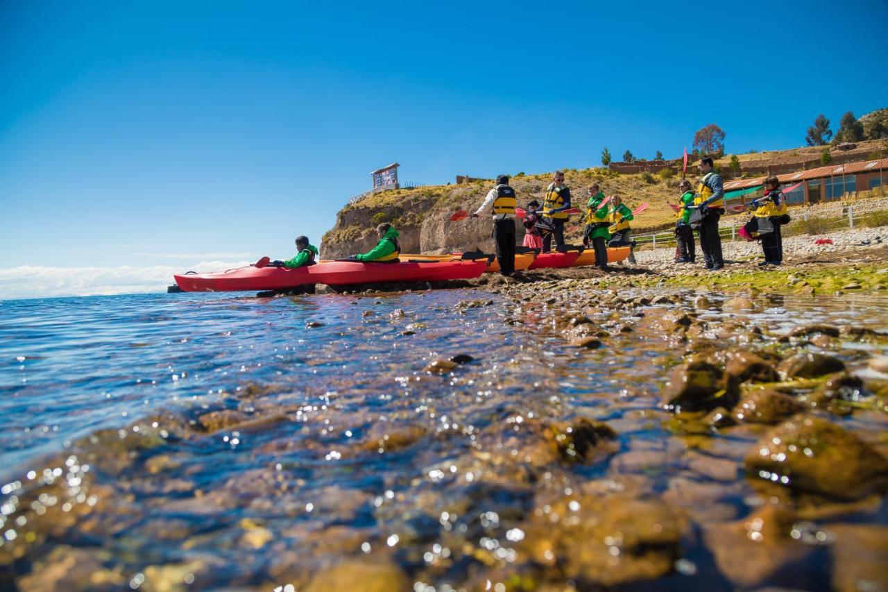 Titicaca Lodge - Luquina Exteriör bild